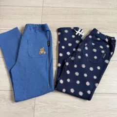 petit mine 120レギンス2枚セット