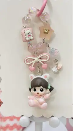 キャラクター付き携帯ストラップ