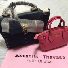 【新品・未使用】samantha thavasa デニムトート セット