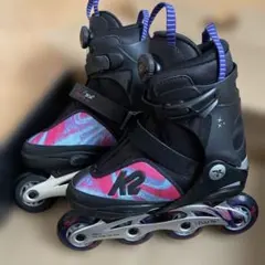 K2 インラインスケート ジュニア CHARM Boa 19.5-23.0cm キッズ_CHARM BOA ALU PURPLE SWIRL | OUTDOOR,K2 SKATE,インライン