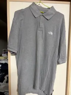 THE NORTH FACE グレー ポロシャツ