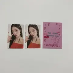Jang Wonyoung ウォニョン IVE AMUSE トレカ