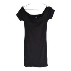 OLDNAVY オフショルダー リブニットワンピース Mのサムネイル