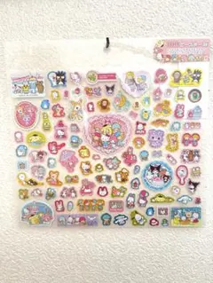 サンリオ100ピースシールキラキラシール