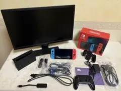 Nintendo Switch本体＋ BenQモ ニター＋プロコン