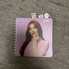 TWICE サナファミマくじ インデックスミニノート