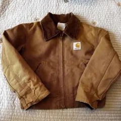 キッズヴィンテージ 80's 100周年 カーハート ダックジャケット