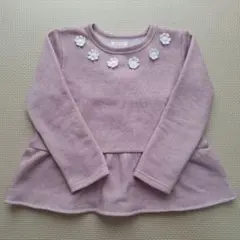 裏起毛トレーナー110cm