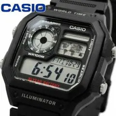 CASIO AE-1200WH／ワールドタイム／カシオロイヤル／デジタル腕時計