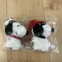 PEANUTS finger puppet2 ゆびパペぬいぐるみ　スヌーピー
