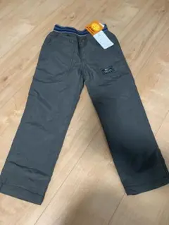 新品　110 長ズボン 裏起毛 パンツ　フリース　アウトドア　キャンプ子ども服