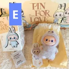 【正規品】イニシャル E ラブブぬいぐるみペンダントPIN FOR LOVE