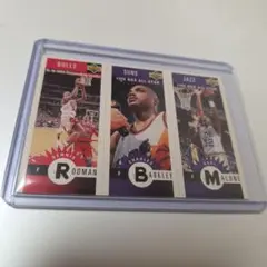 DENNIS RODMAN CHARLES BARKLEY MALONE NBA