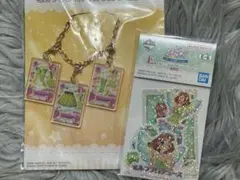 アイカツ　一番くじ アイカツ！カードバッグチャームB ホログラムステッカーセット
