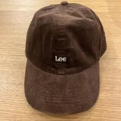 Lee コーデュロイ ベースボールキャップ 茶色