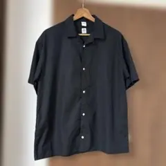 OVY Thomas Mason 半袖シャツ ブラックのサムネイル