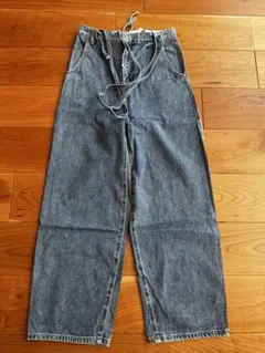 SOMETHING FRENCH NOUVEAU デニム ワイドパンツのサムネイル