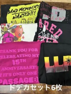 aiko ライブTシャツ 6枚まとめ LLP LLR ドデカ おまけあり 2026年最新】aiko tシャツ ドデカの人気アイテム - メルカリ