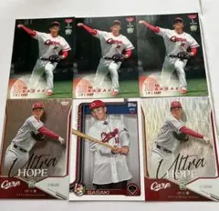 佐々木泰　カードセット　BBM EPOCH topps 2025 ルーキー　RC