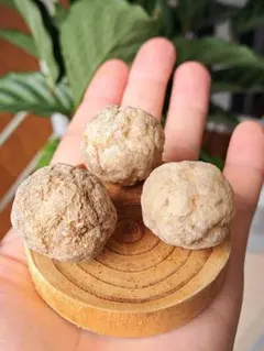 【お買い得】天然石 ミニジオード 原石 3個セット 割れてない