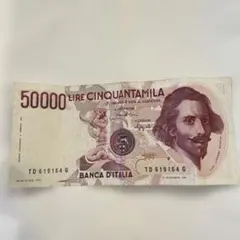 イタリア 50000リラ 紙幣のサムネイル