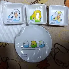 鳥柄お皿セット