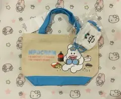 んぽちゃむ　ミニリュック付きミニトートバッグ　しまむら