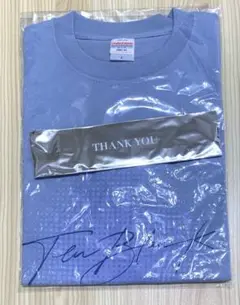水色 TシャツXL 新品未使用　TenBlank おまけつき　グラスハート 水色 TシャツXL 新品未使用 TenBlank おまけつき グラスハート