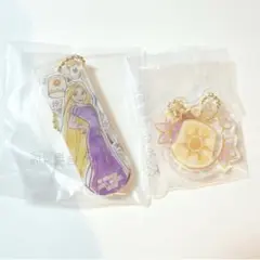 ディズニープリンセス 一番くじ H賞 チャームコレクション ラプンツェル 2個
