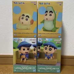 クレヨンしんちゃん　コスプレフィギュア　なかよしメモリーズ　フィギュア4点セット