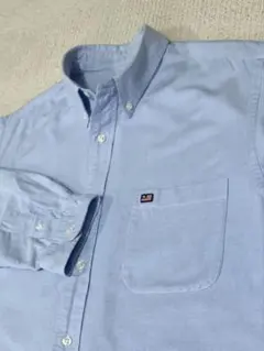 【極希少/90s】ポロジーンズ ラルフローレン 星条旗ロゴ BDシャツ L