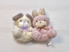 あの頃のともだちぬいぐるみ　ガチャ　うさぎ　いぬ