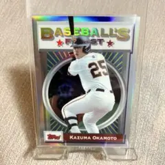 2025 Topps Finest NPB 岡本和真 インサート