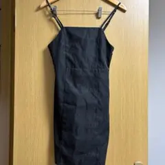 Ray Cassin キャミソールミニワンピース 黒