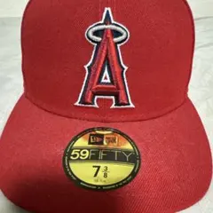 ニューエラ 59FIFTY エンゼルス キャップ 7 3/8 袋付き
