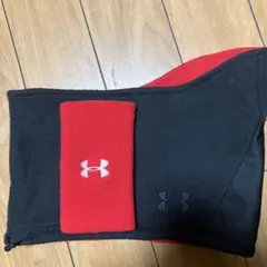 Under Armour ネックウォーマー 黒 赤