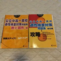 公立中高一貫校 適性検査対策問題集 2冊セット