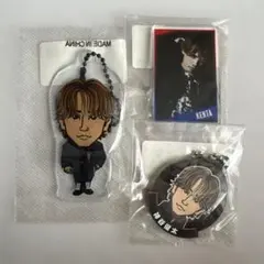 三代目JSB OMI 登坂広臣 キーホルダー 缶バッジ クリップ まとめ売り