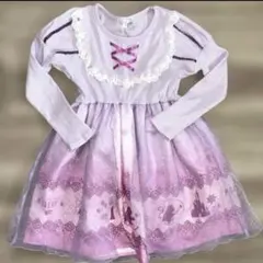 ディズニープリンセス ラプンツェルドレス サイズ130