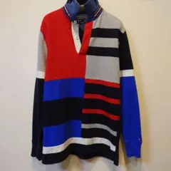 TOMMY HILFIGER ラガーシャツ カラフル