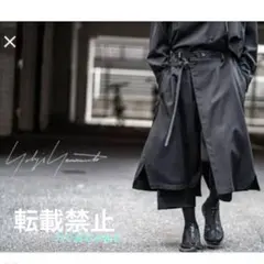 美品☆[Ground Y×笹田靖人] アート総柄 レーヨンラップパンツ 3 - メルカリ