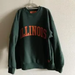 UNIVERSAL OVERALL ILLINOIS スウェット M 古着