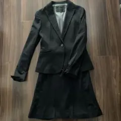 ★美品★UNTITLED ブラック　ストレッチ　スーツ　セットアップ