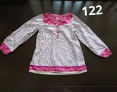 L.O.G.G.花柄七分袖トップス