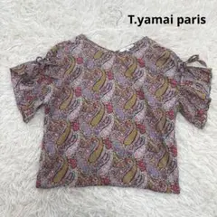 T.yamai paris ペイズリー リバティ ブラウス ティヤマイパリのサムネイル