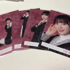 櫻坂46 佐藤愛桜　生写真　5th anniversary ドレス　コンプ