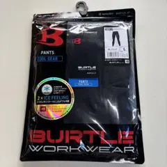 BURTLE 4106 アイスピッテッドパンツ Lメンズ スプリッドブラック