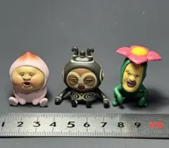 こびとづかん　おすわりマスコット　3種類