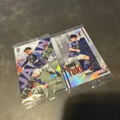 ツインウエハース サッカー日本代表