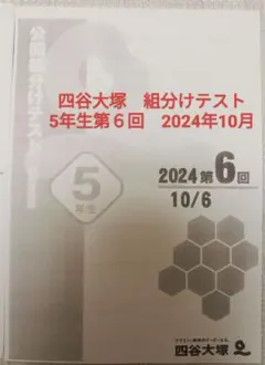 2025年最新】公開組み分けテスト 5年生の人気アイテム - メルカリ